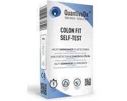 QuantivaDx Darmtest iFOB - Zelftest voor Verborgen Bloed in Ontlasting