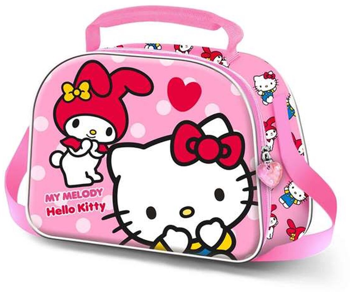Karactermania - Disney - Miney Mouse - 3D Thermische Lunchtas met Trolley bevestiging - Snack - Paars