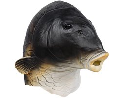 Ynkkvre - Latex vis masker - Grap accessoire - Parade - Kostuumhoofdmasker - Hoofdmasker - 100% natuurlijk latex - Universele maat voor volwassenen en kinderen - Verbeterd zicht en ventilatie - Perfect voor Halloween en feesten