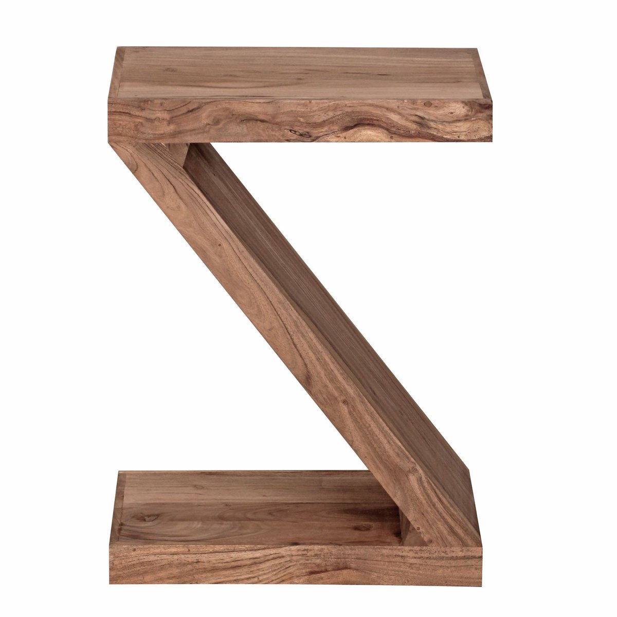 Gate39 - Mumbai Z-vorm Sidetable - Lichtbruin