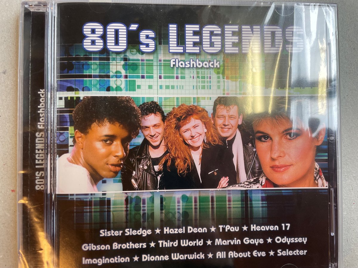80's Legends Flashback CD Compilation Greatest Hits Pop Soul Funk 2004 New