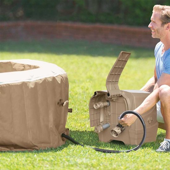 Bulle Intex Pure Spa - Jacuzzi Sahara - 169x71 cm - 4 personnes