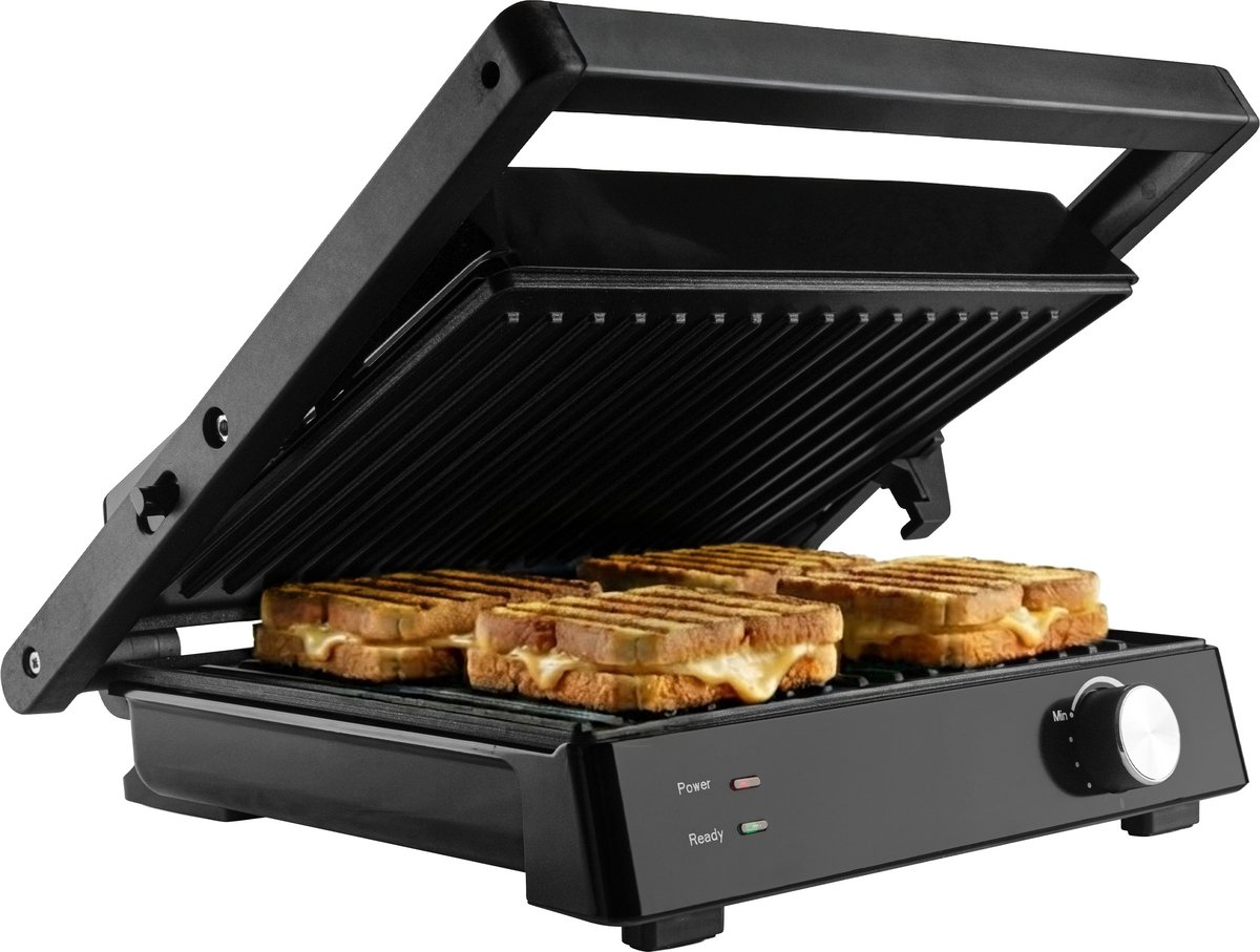 Contactgrill - Tosti apparaat - Tosti ijzer - Grill apparaat - 1800W