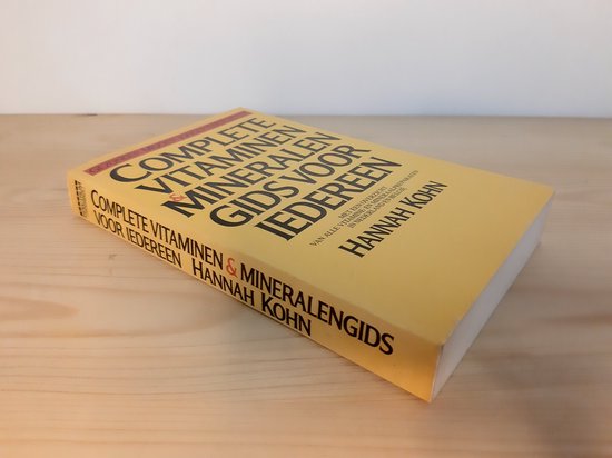 Complete vitaminen mineralengids iedereen - cover