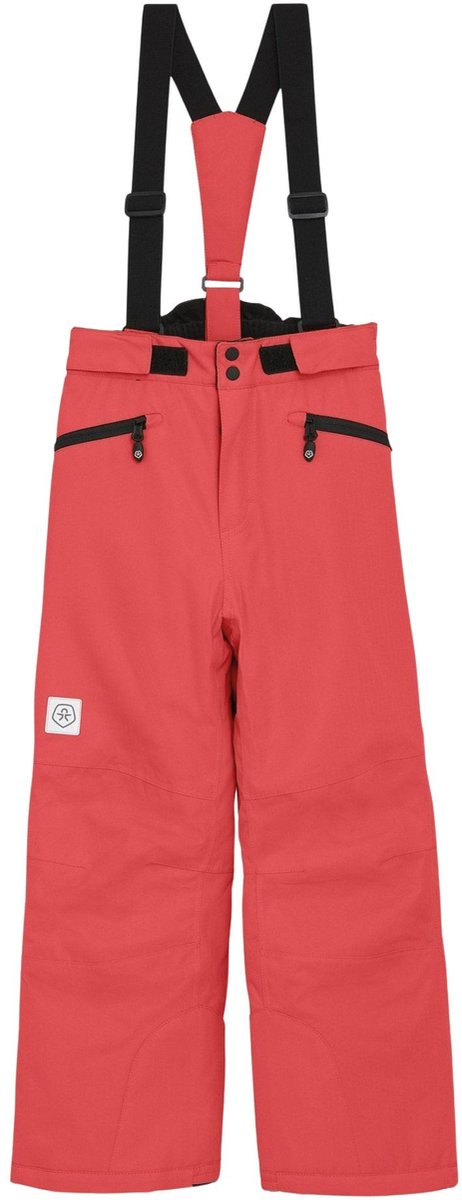 Color Kids W. Pockets Skibroek Junior Rood