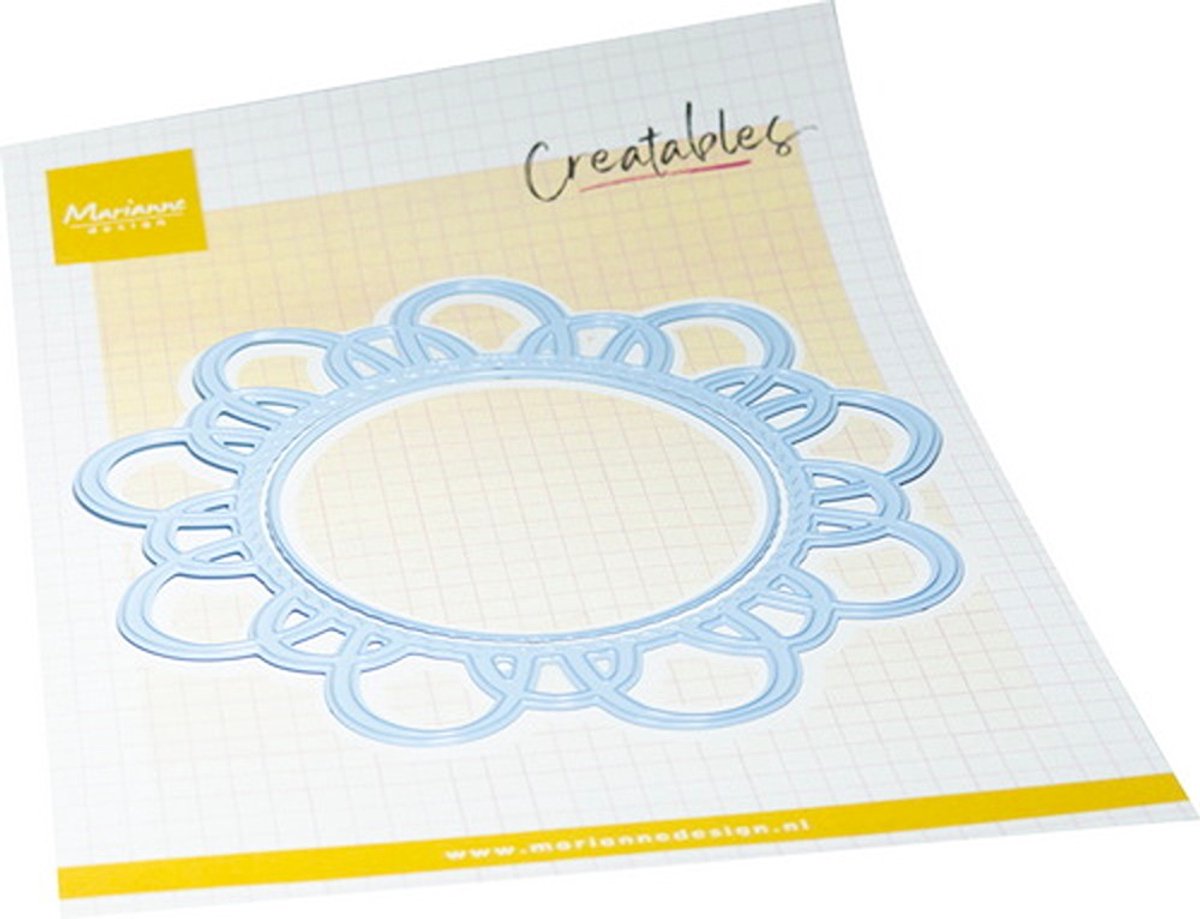 Marianne Design, Creatables stencil, Wicker Circle, LR0921