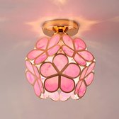 Plafondlamp Moderne Plafonniere E27 voor Slaapkamer Woonkamer Hal Roze