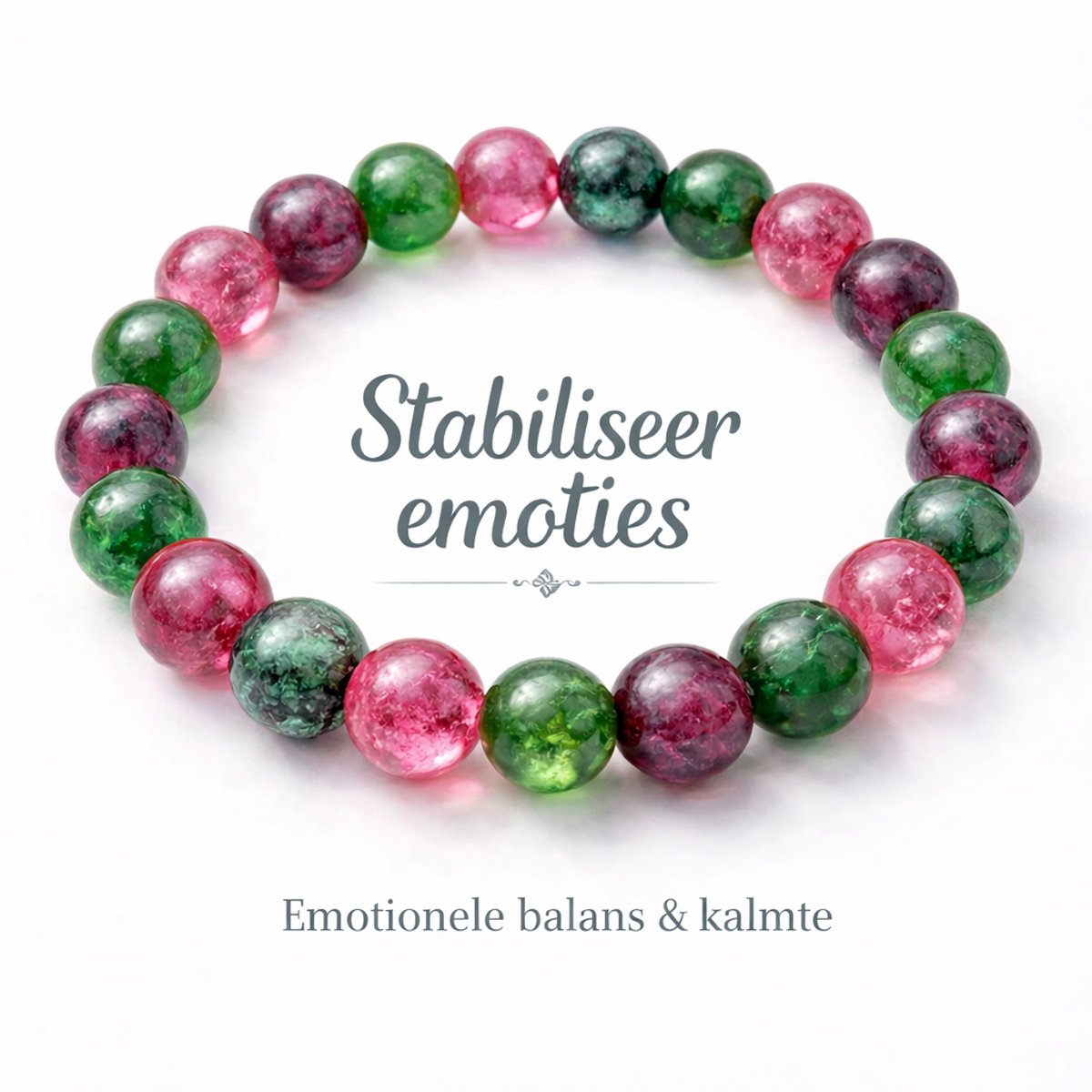 S4H® Edelsteen Armband | Stabiliseer Emoties & Vind Innerlijke Balans