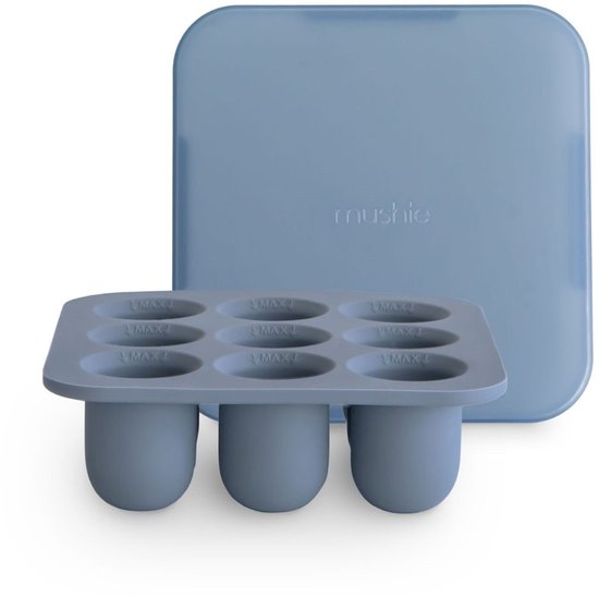 Mushie Fresh Food Feeder Tray Diepvries Bewaarbakjes Baby Voedsel Tradewinds van Mushie — afbeelding 4