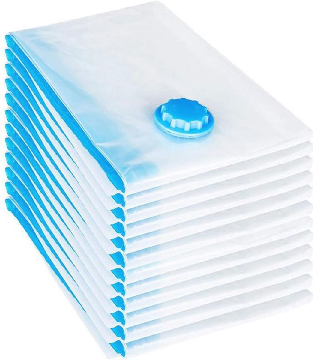 Ruimtebesparende vacuümzakken voor kleding - 10 stuks - 40 x 50 cm