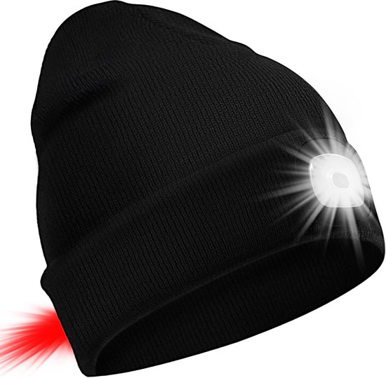 Winkrs | Kerstmuts met Led-lampjes | Let is snow