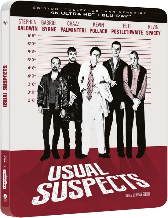 The Usual Suspects 4K Ultra HD + Bluray Steelbook Editie