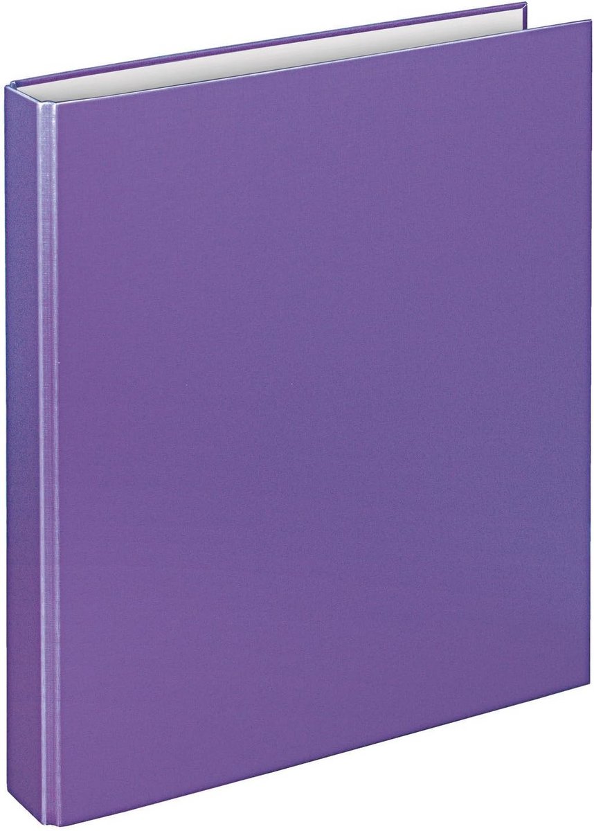 Ringmap Basic A4 met 2 Ringen - Lila