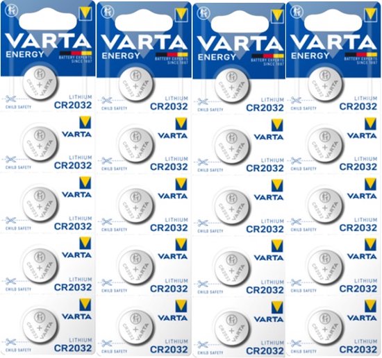 Varta Energy Lithium CR2032 20 pack