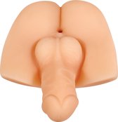 Masturbator Backdoor Bash - Anus Opening met Penis - Inclusief Vibrerende Cockring - Sexpop
