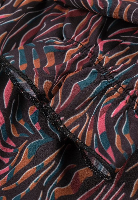HOMEYEE A246 Vintage zomerjurk voor dames, V-hals, mouwloos, effen, donkerblauw, L