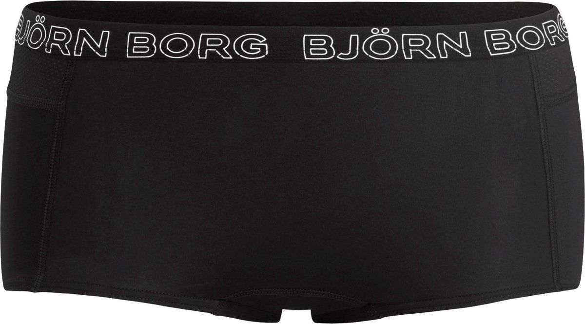 Bjorn Borg 1-pack dames minishorts - Solid Performance  - 38  - Zwart