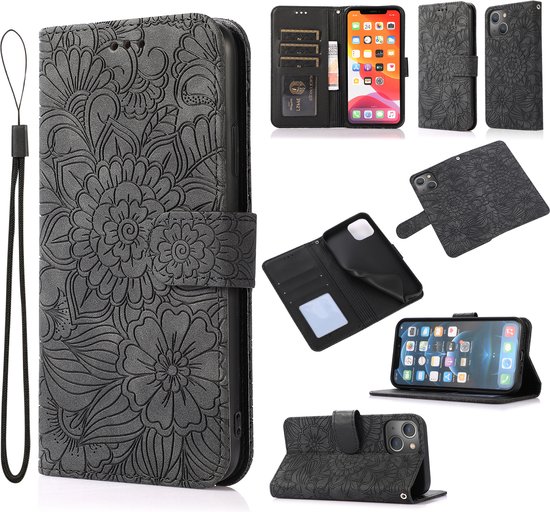 Telefoonhoesje Voor De Nokia 3.1, Premium Lederen Portemonnee-hoes Met