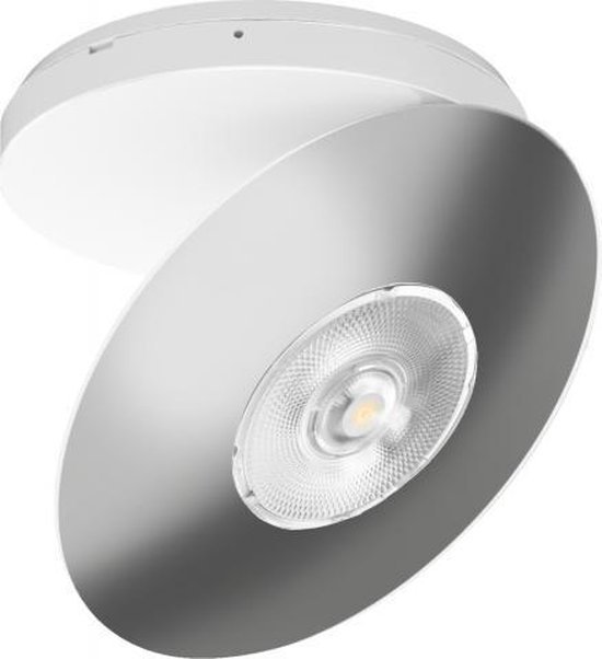 LED's Light opbouwspot 4,5W Ø116mm zilver