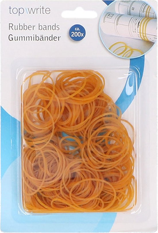 300 Kleurrijke Elastieken – 40 Mm – Van Natuurlijk Rubber – Herbruikbaar En Sterk – Ideaal Voor Kantoor, Keuken En Organisatie