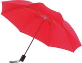 Fun & Feest Compact Paraplu - Ø 85 cm - Rood