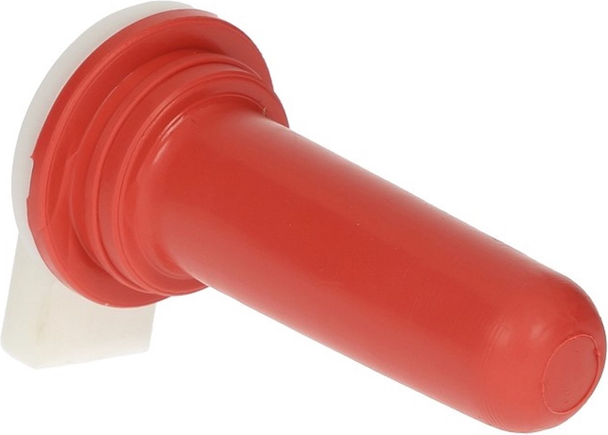 Hiko Kalverspeen en ventiel 1-click rood