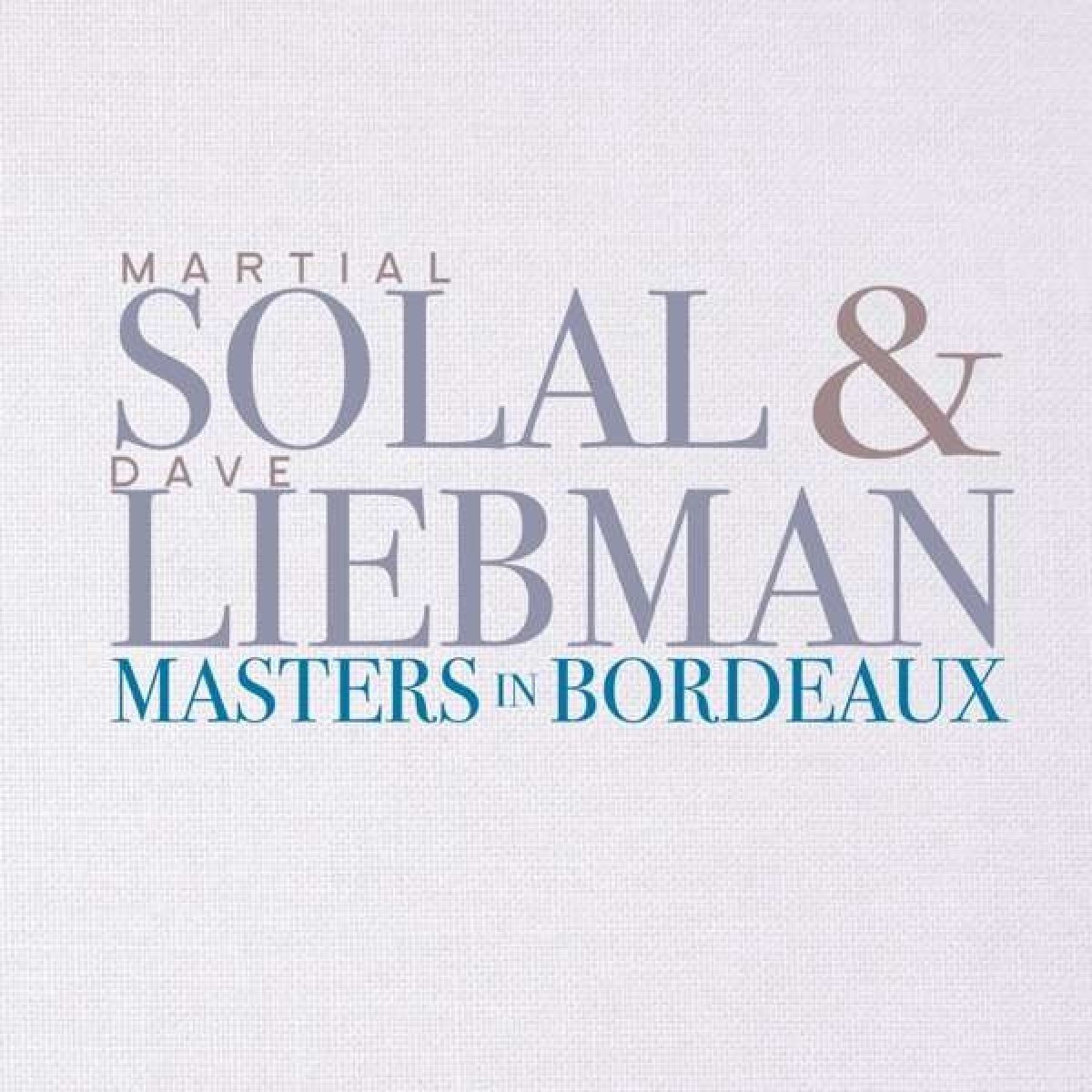 Martial Solal & David Liebman - Masters In Bordeaux (CD)
