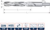 Rotec HSS-G spiraalboor, DIN 338, type N, d2=13, ø16,5