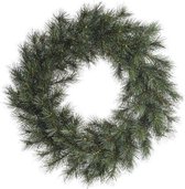 Set de 2x guirlande de Noël verte 50 cm Malmo - Couronnes de Couronnes de Noël Décorations de Noël / Décorations de Noël - Pour porte ou portail