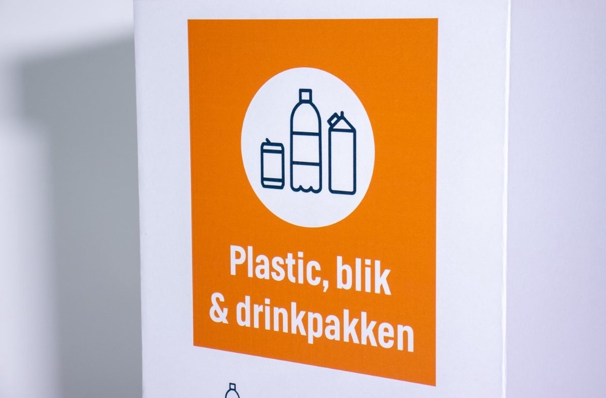 Kartonnen Eco bin 240L Kliko Restafval Duurzaam Karton KarTent