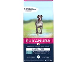 Eukanuba grainfree ocean fish adult large breed 12kg