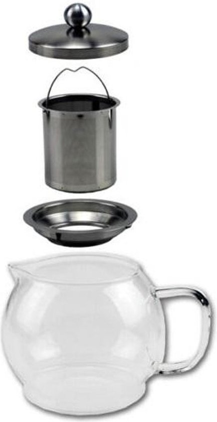 jam Verschillende goederen Guinness Glazen koffiepot / theekan / theepot met filter 1,2 liter - Theekannen en  koffiepotten | bol.com