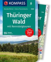 KOMPASS Wanderführer 5260 Thüringer Wald mit Rennsteigtouren Wandelgids 55 Touren