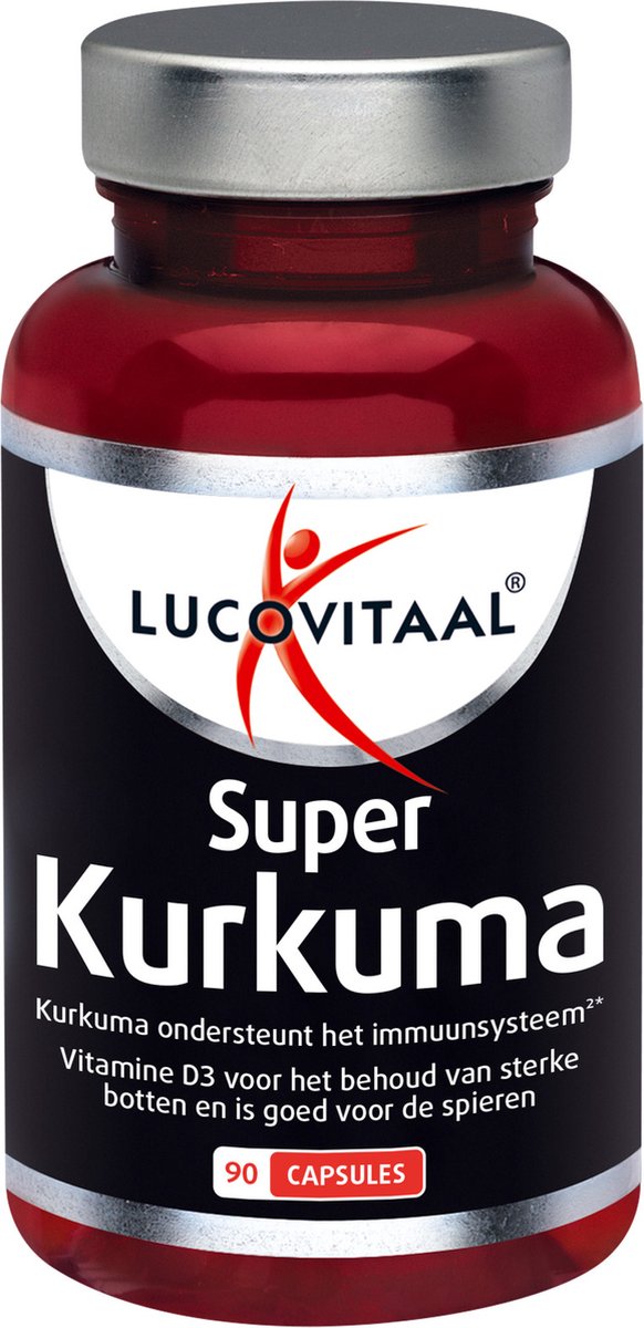 Goedkoopste Lucovitaal - Super Curcumine X-tra Krachtig - 90 capsules - Voedingssupplement