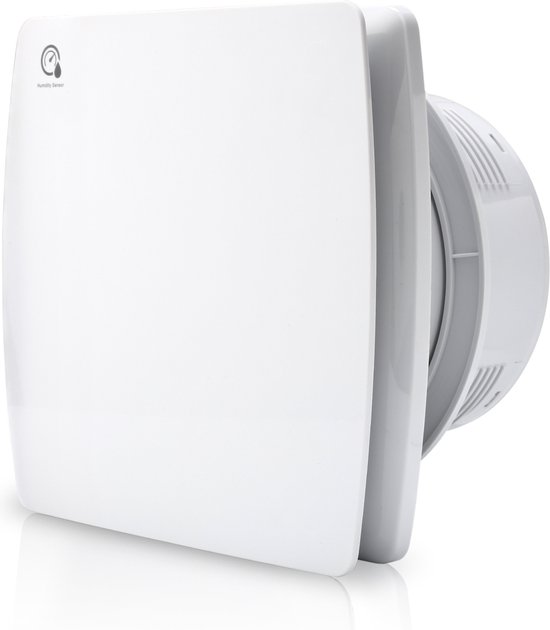 Badkamer ventilator - vochtigheid Sensor Timer CE ventilator met Reflux Baffle muurventilator  Ø100mm