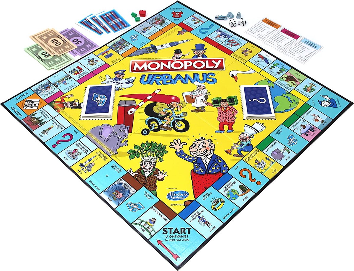 Monopoly editie URBANUS - Bordspel — afbeelding 3