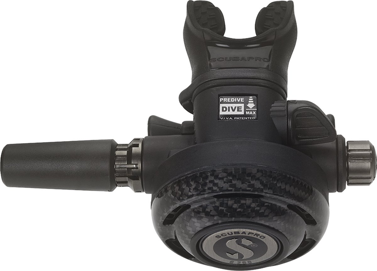 Regolatore Scubapro A700 Carbon Black Tech - MK25 EVO Per Subacquea DIN/INT Con Polpo - Foto 4