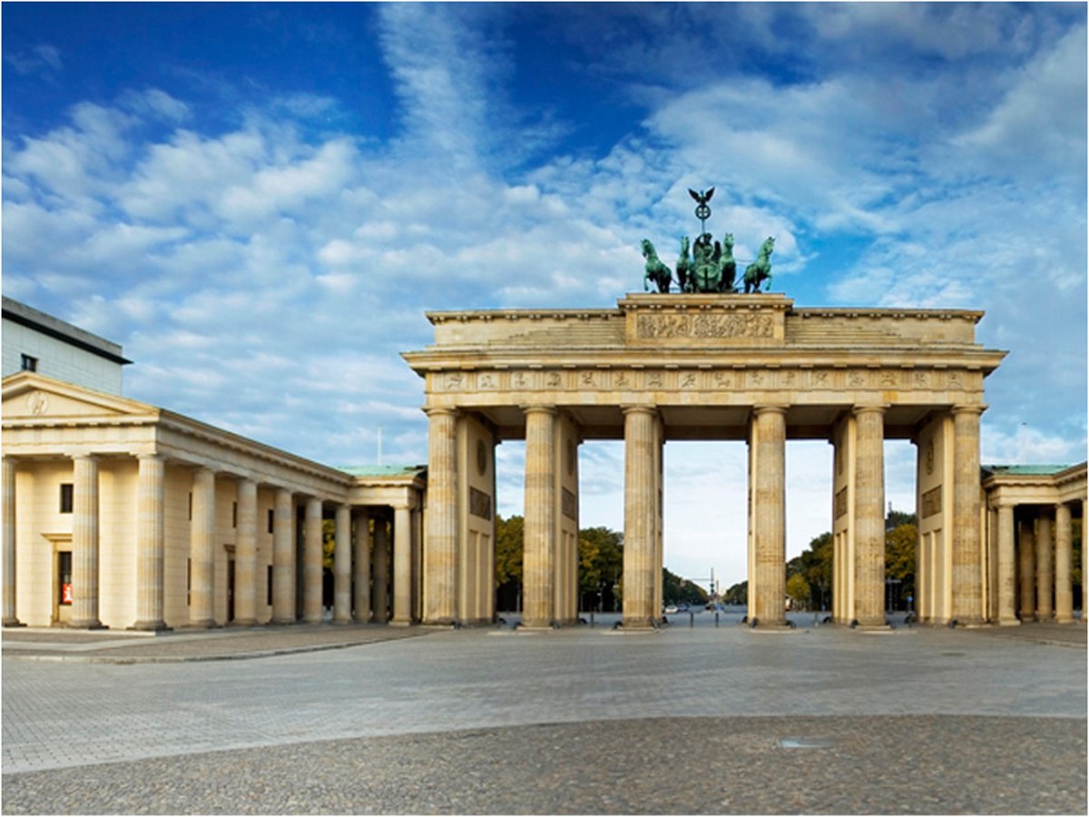 Fotobehang - Brandenburg Gate - Berlin.