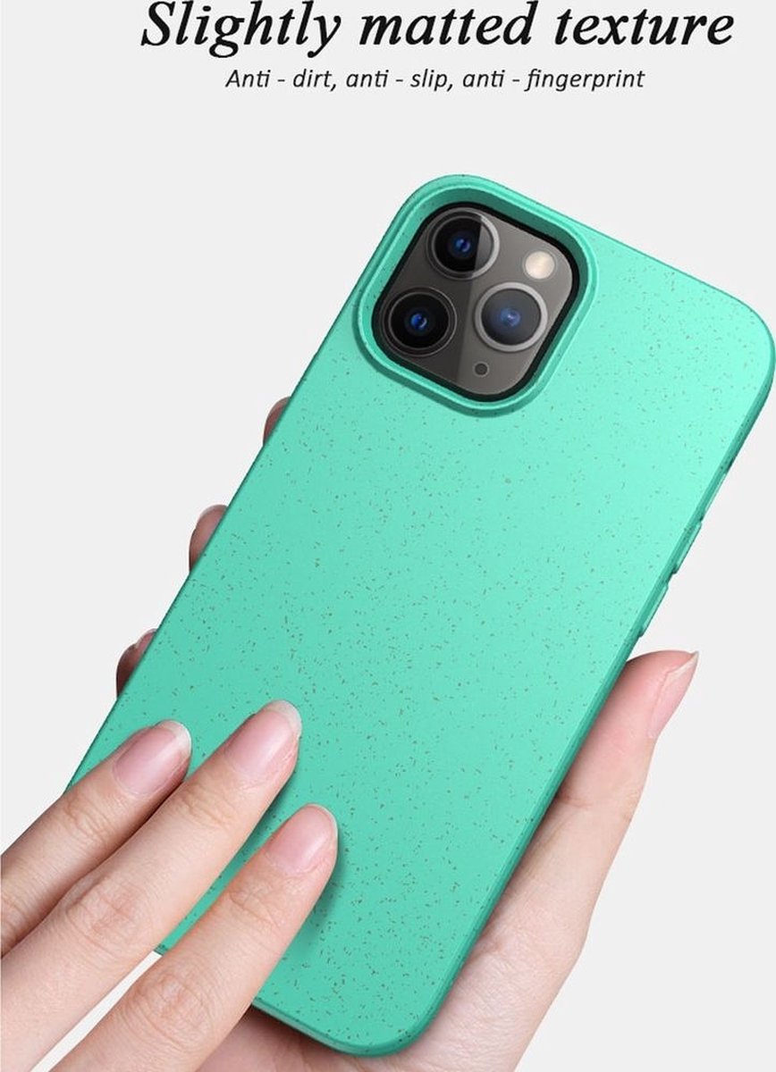Mobigear Hoesje geschikt voor Apple iPhone 13 Pro Max Telefoonhoesje Eco Friendly | Mobigear Bio Backcover | iPhone 13 Pro Max Case | Back Cover - Geel