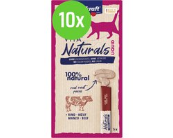 Vitakraft Vita Naturals Liquid Snack Rund 5 stuks - 10 verpakkingen
