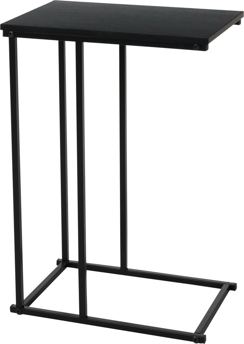 H&S - Collection - Bijzettafel - met - MDF - tafelblad - zwart