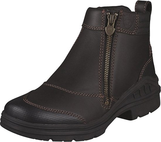 Ariat Barnyard Side Zip Dames - maat 39 - darkbrown