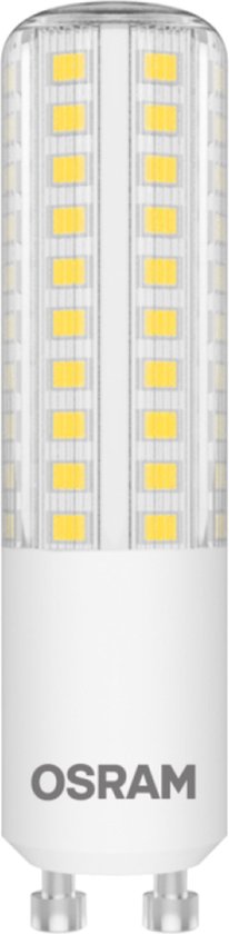 OSRAM 4058075607378 LED-lamp Energielabel E (A - G) GU10 Batterijvorm 7 W = 60 W Warmwit (Ø x l) 20 mm x 82 mm 1 stuk(s)