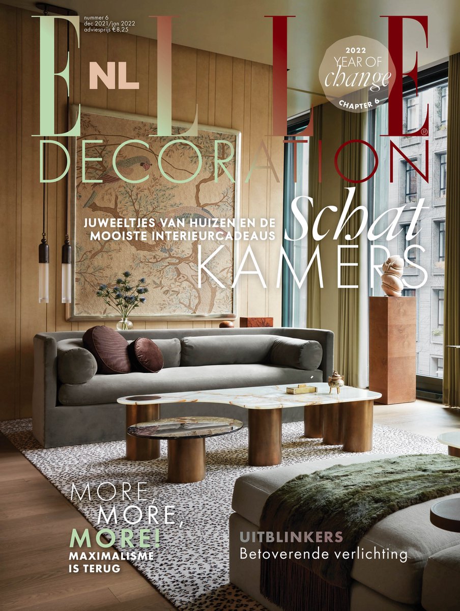ELLE Decoration editie 6 2022 - tijdschrift - interieur - design ...