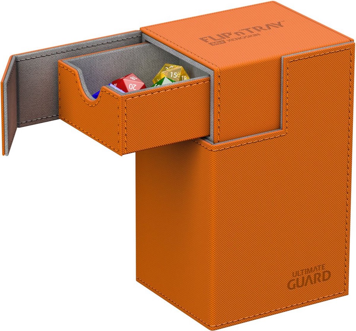 Ultimate Guard Flip´n´Tray Deck Case 80+ Standard Size XenoSkin Orange