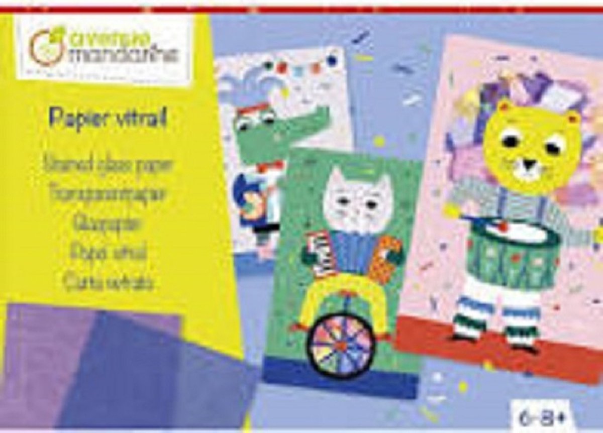 Papier Vitrail - Glaspapier - dieren