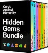 Cards Against Humanity Hidden Gems Bundle 6 Themed Packs + 10 All-new Cards