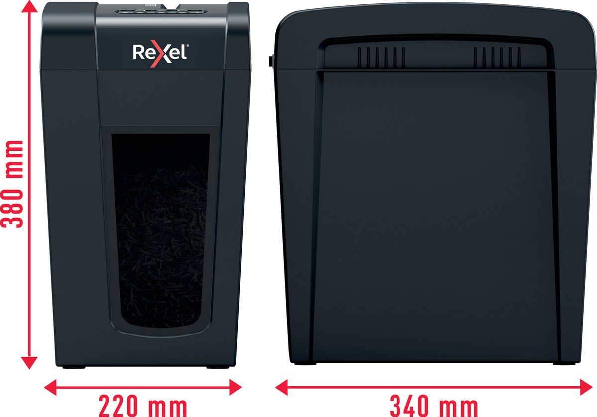 Rexel Secure X10-SL Stille Papierversnipperaar thumbnail 5