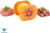 Dappermann |Presse Cevapcici - Machine à Cevapcici - Machine à saucisses - Fabrication rapide et facile de saucisses - Machine à kebab - Presse à viande