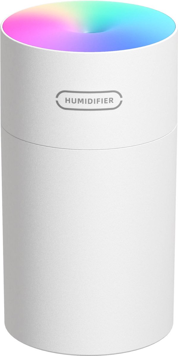 Costor - Aroma Diffuser - Aromatherapie - Geur Verdamper - Luchtbevochtiger Met RGB - Vernevelaar - Humidifier - Etherische Olie - Wit